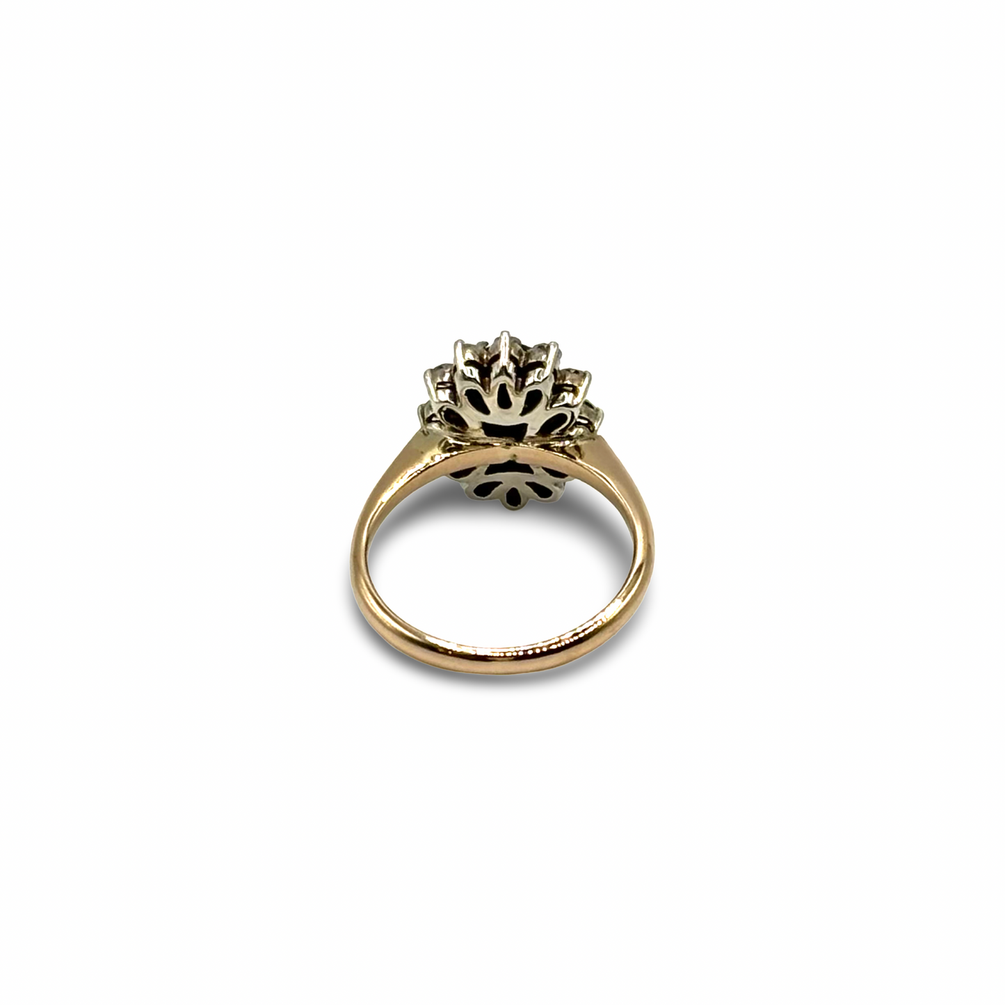 Ring Ballarina Rosé/-Weißgold 708 / 17kt Saphir Diamanten