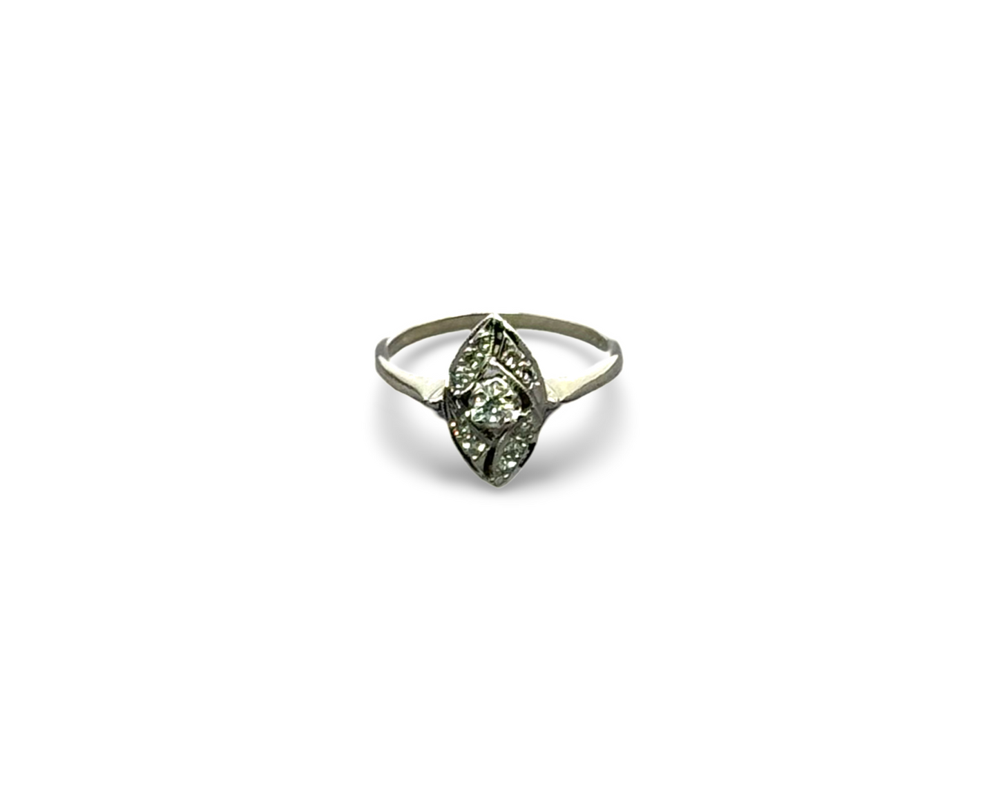 Ring 585/14K - Artdeco Stil