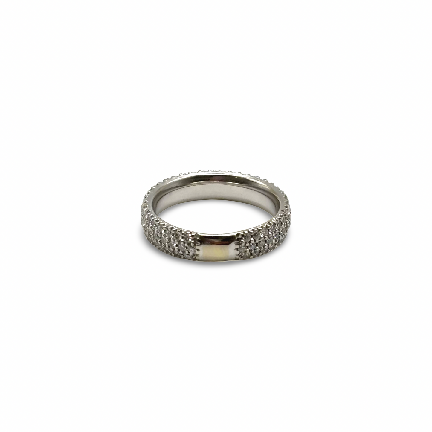 Ring Paveé Weißgold 750 / 18kt Brillanten