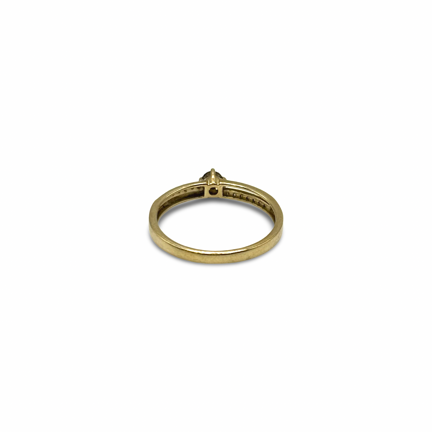 Ring Solitär Roségold 585 / 14kt Diamant