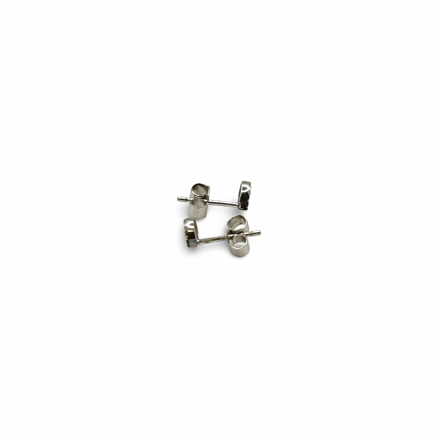 Ohrstecker Tropfen Weißgold 585 / 14kt Diamanten