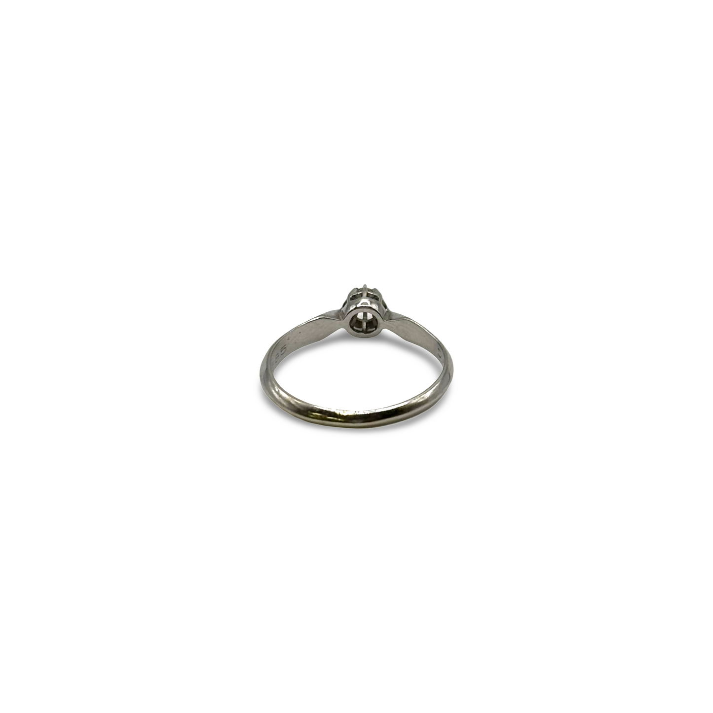 Ring Solitär Weißgold 585 / Diamant