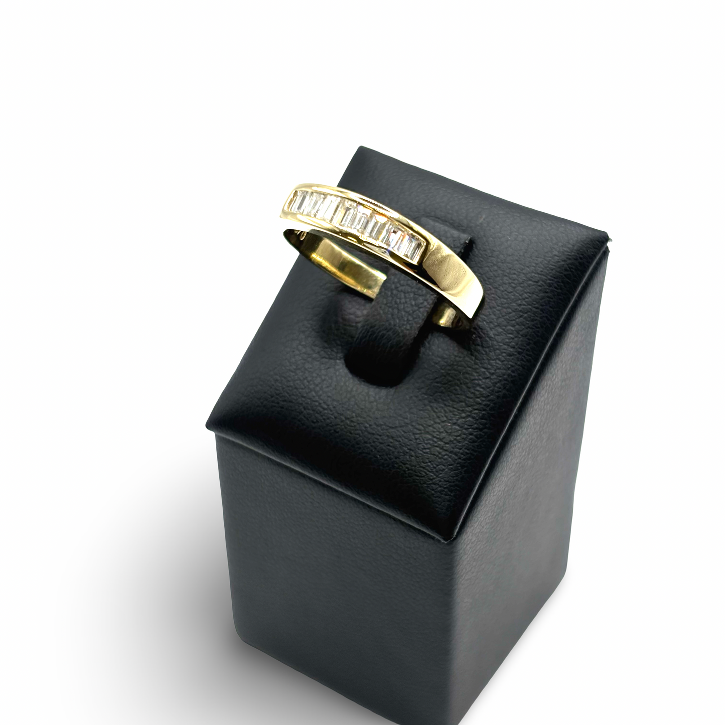 Ring Gold 585 / 14kt Baguette Diamanten