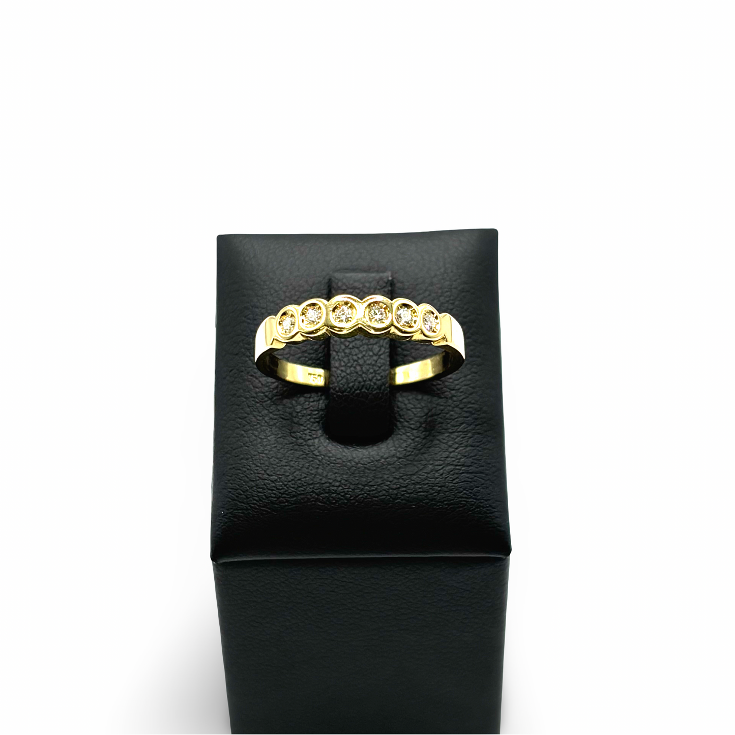 Ring Memoire Gelbgold 750 / 18kt Diamanten