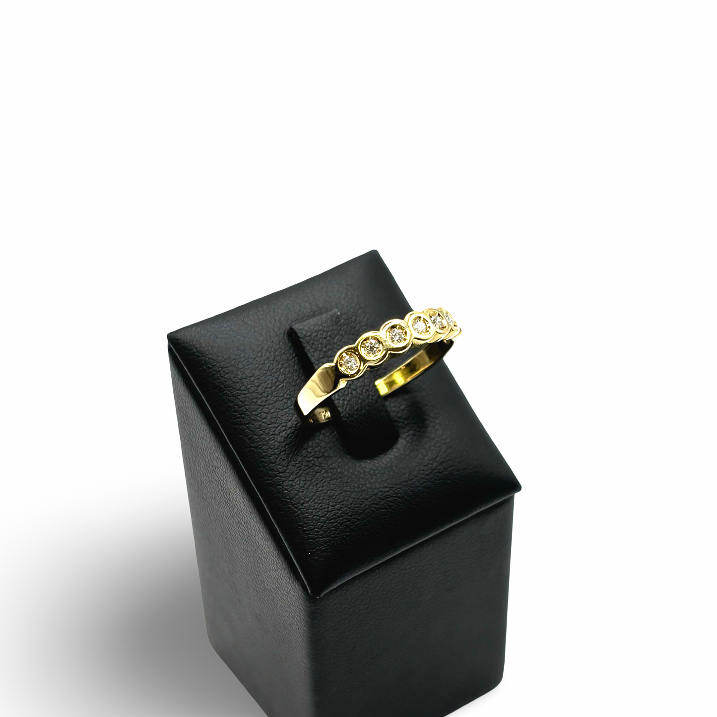 Ring Memoire Gelbgold 750 / 18kt Diamanten