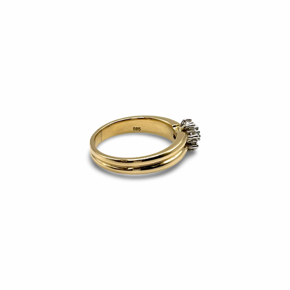Ring Gold 585 / 14kt Diamanten