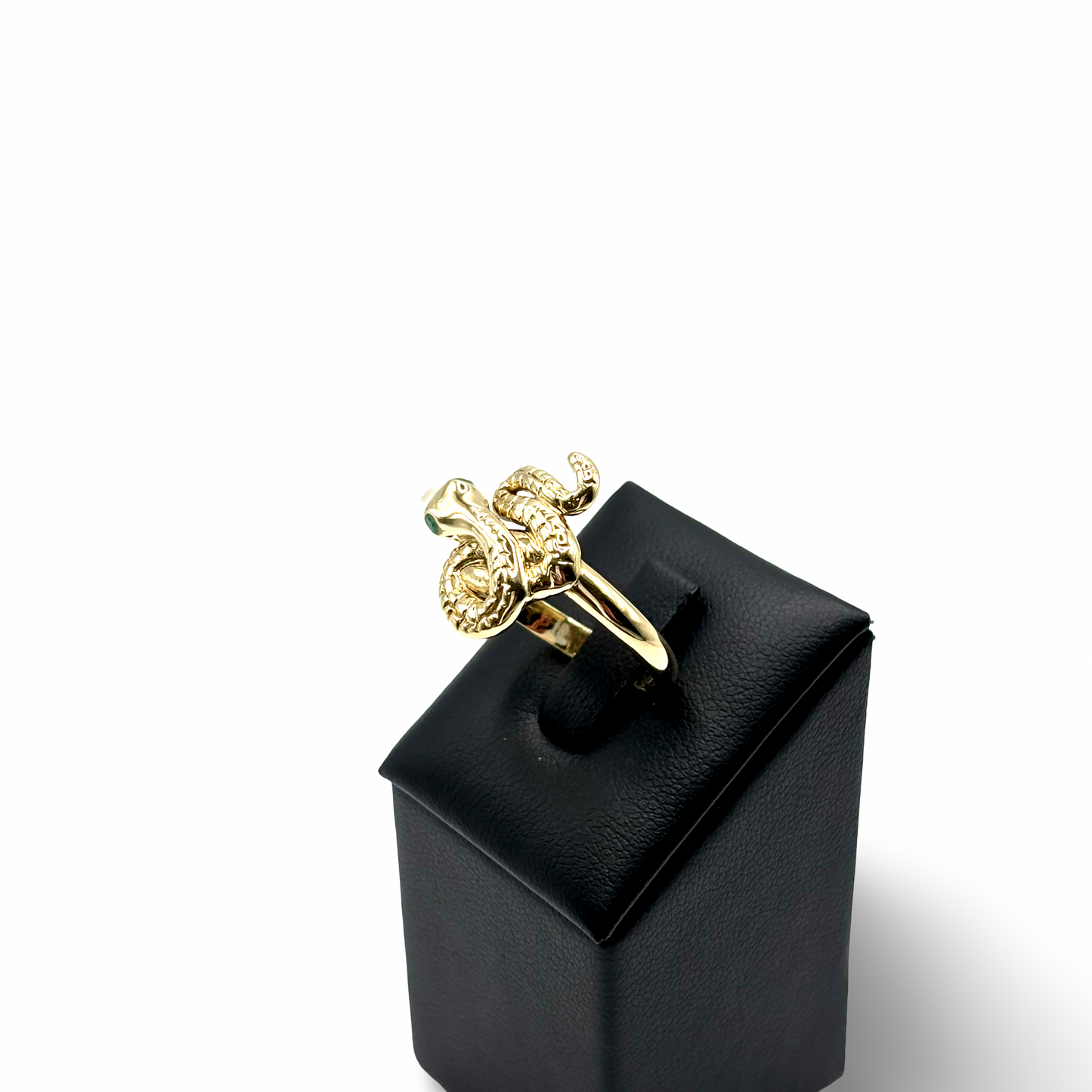 Ring Schlange Gold 585 / 14kt Smaragd