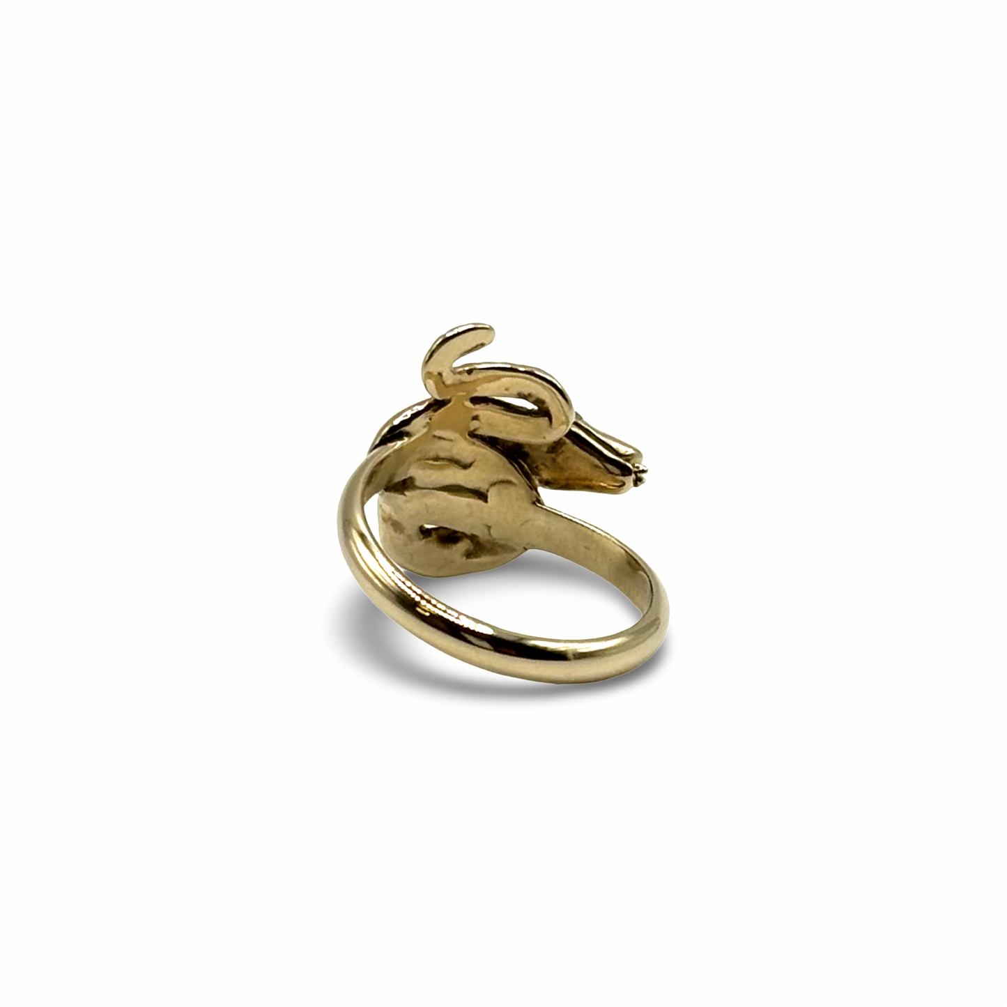 Ring Schlange Gold 585 / 14kt Smaragd