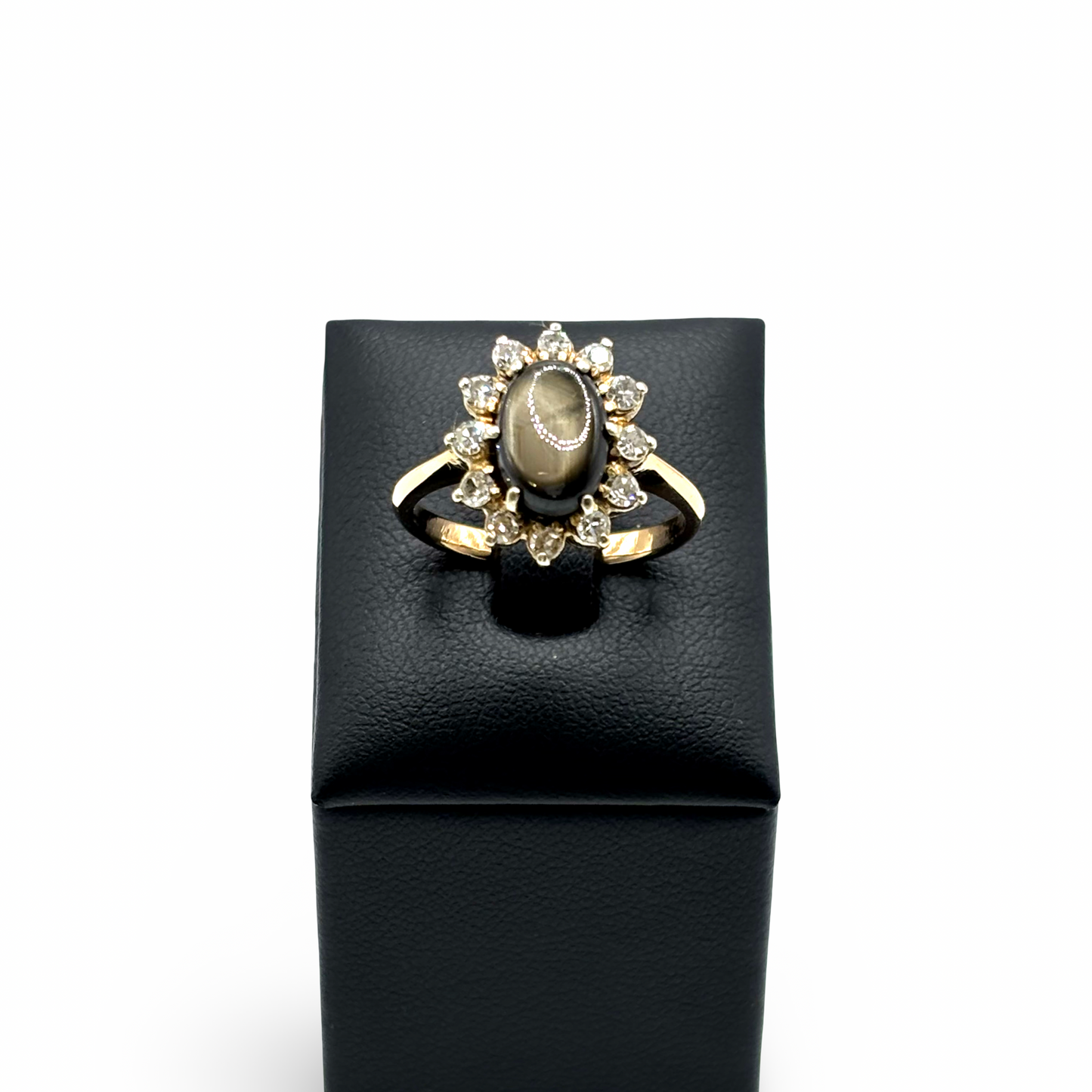 Ring Ballarina Rosé/-Weißgold 708 / 17kt Saphir Diamanten