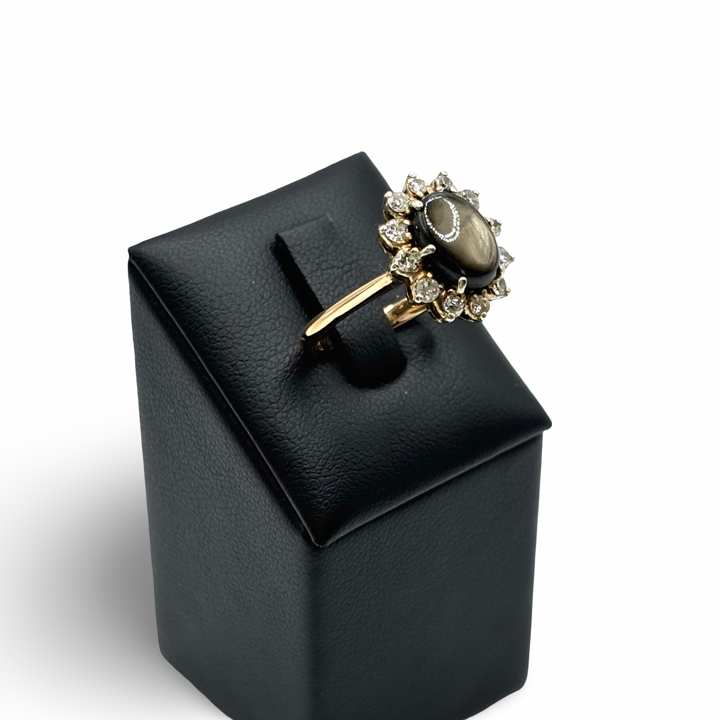 Ring Ballarina Rosé/-Weißgold 708 / 17kt Saphir Diamanten