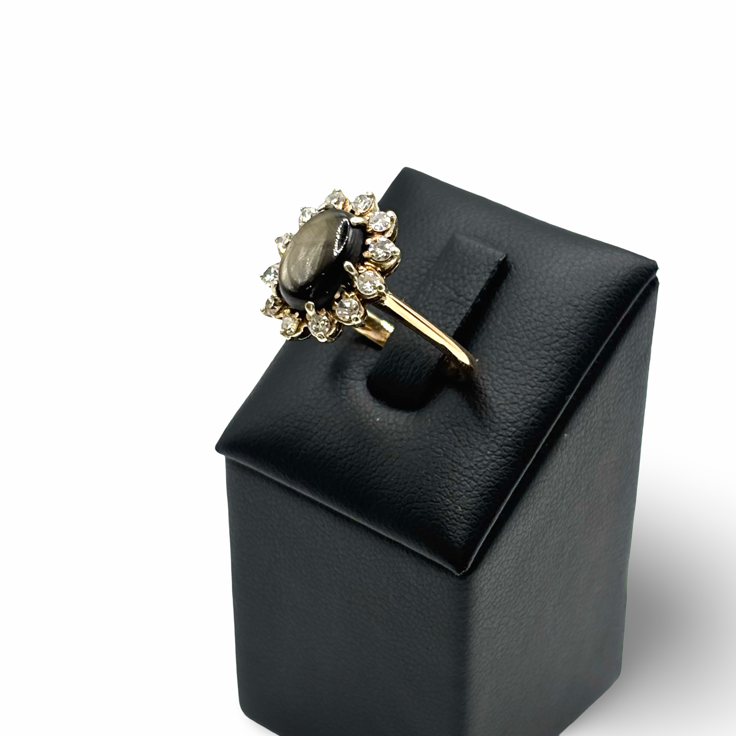Ring Ballarina Rosé/-Weißgold 708 / 17kt Saphir Diamanten