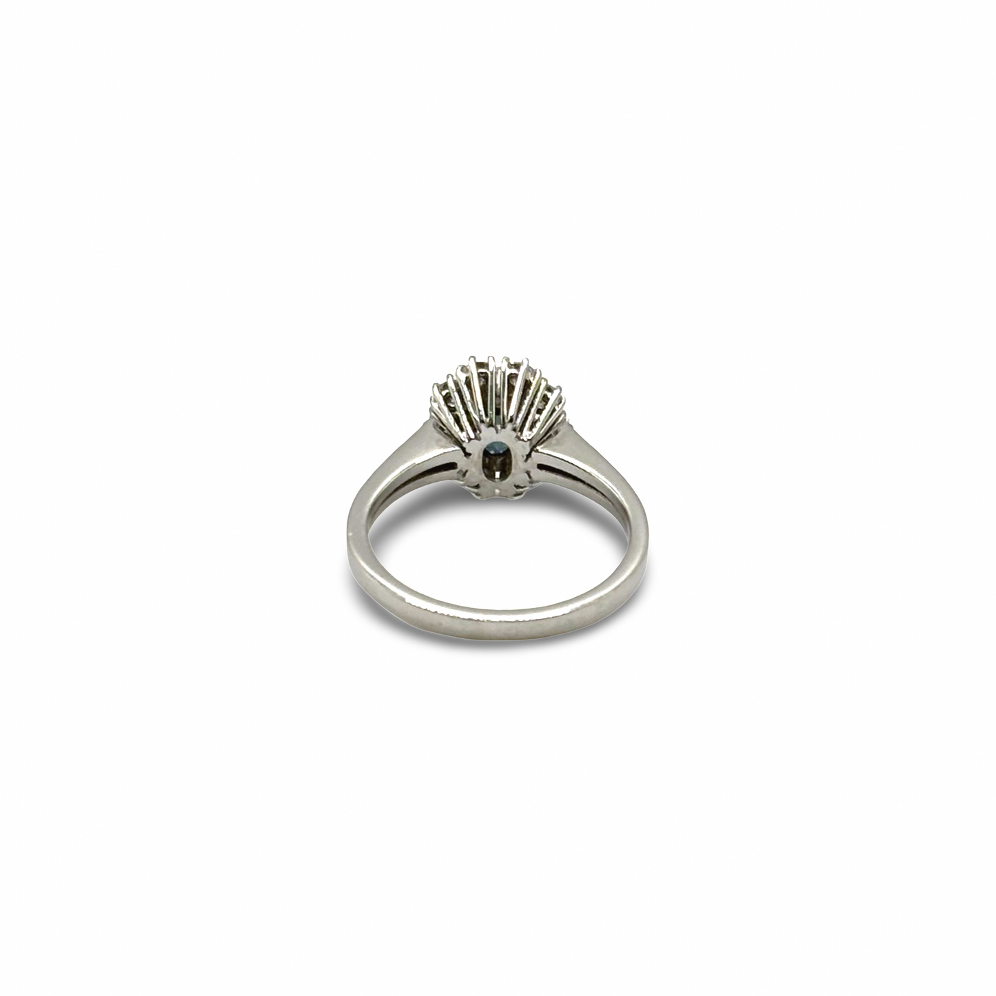 Ring Ballerina Weißgold 750 / 18kt Saphir Diamanten
