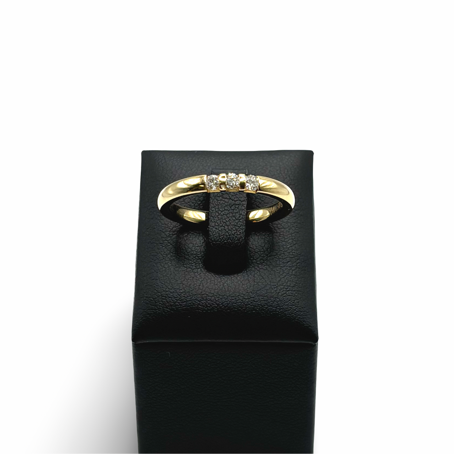 Ring Memoire Gelbgold 750 / 18kt Diamanten
