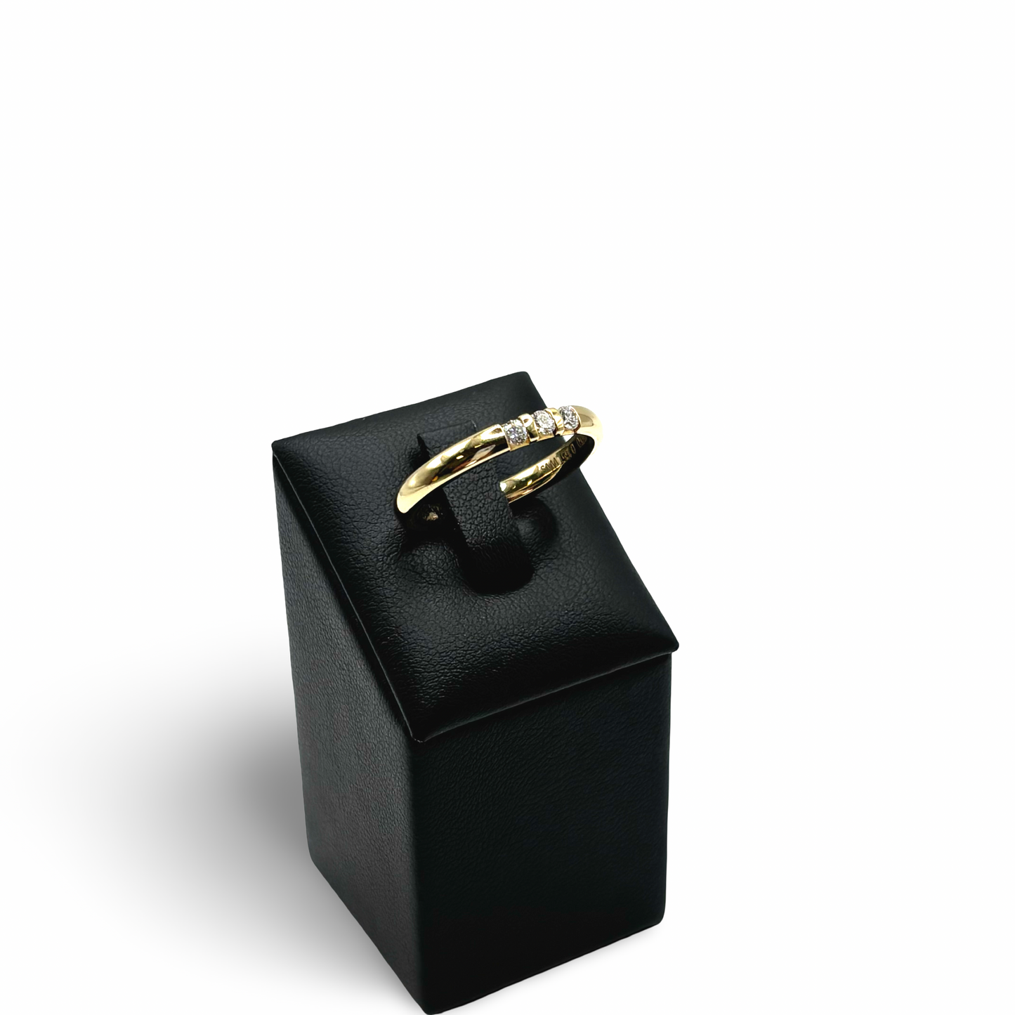 Ring Memoire Gelbgold 750 / 18kt Diamanten
