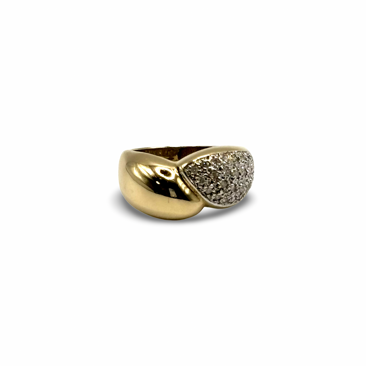 Ring Gelbgold 585 / 14kt Diamanten