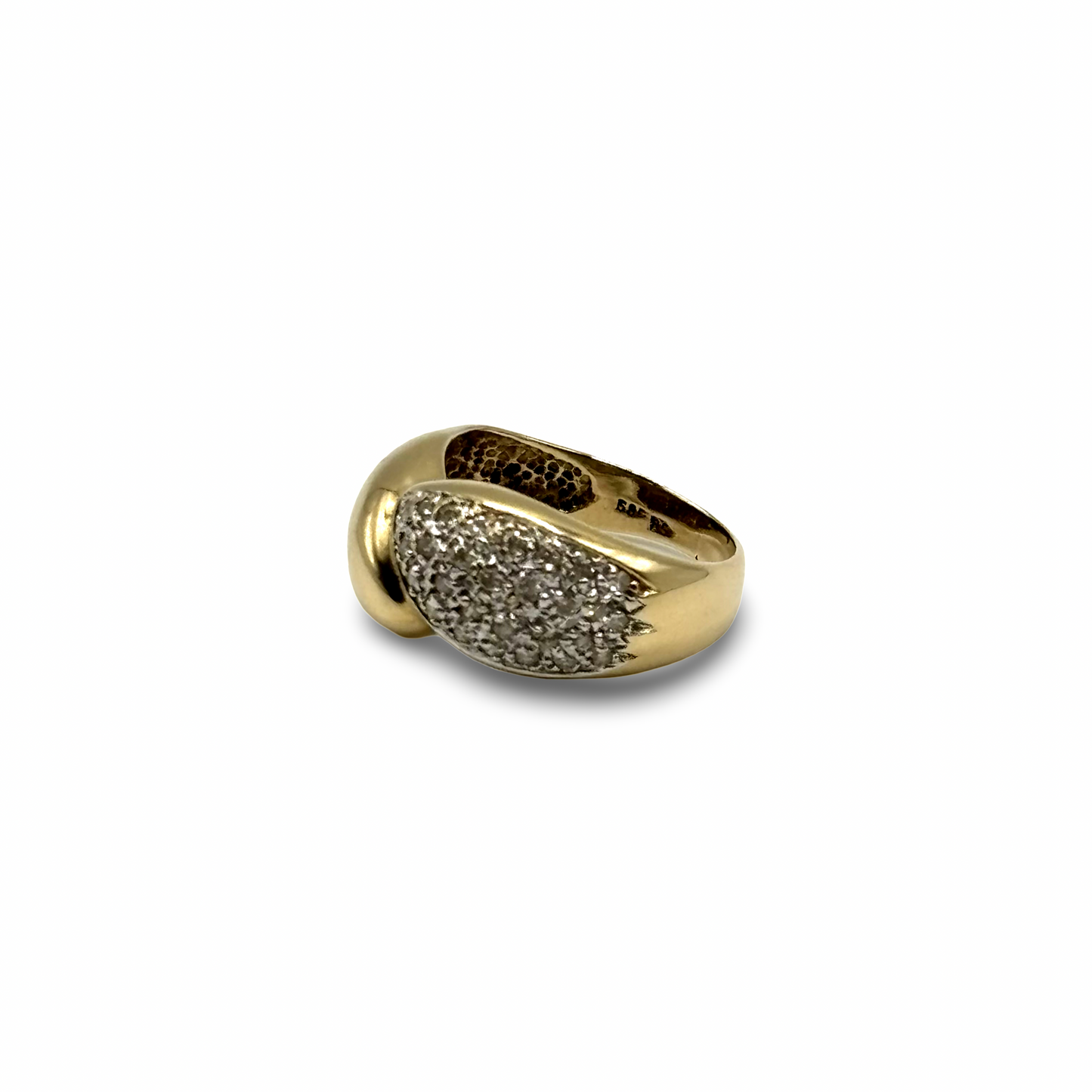 Ring Gelbgold 585 / 14kt Diamanten
