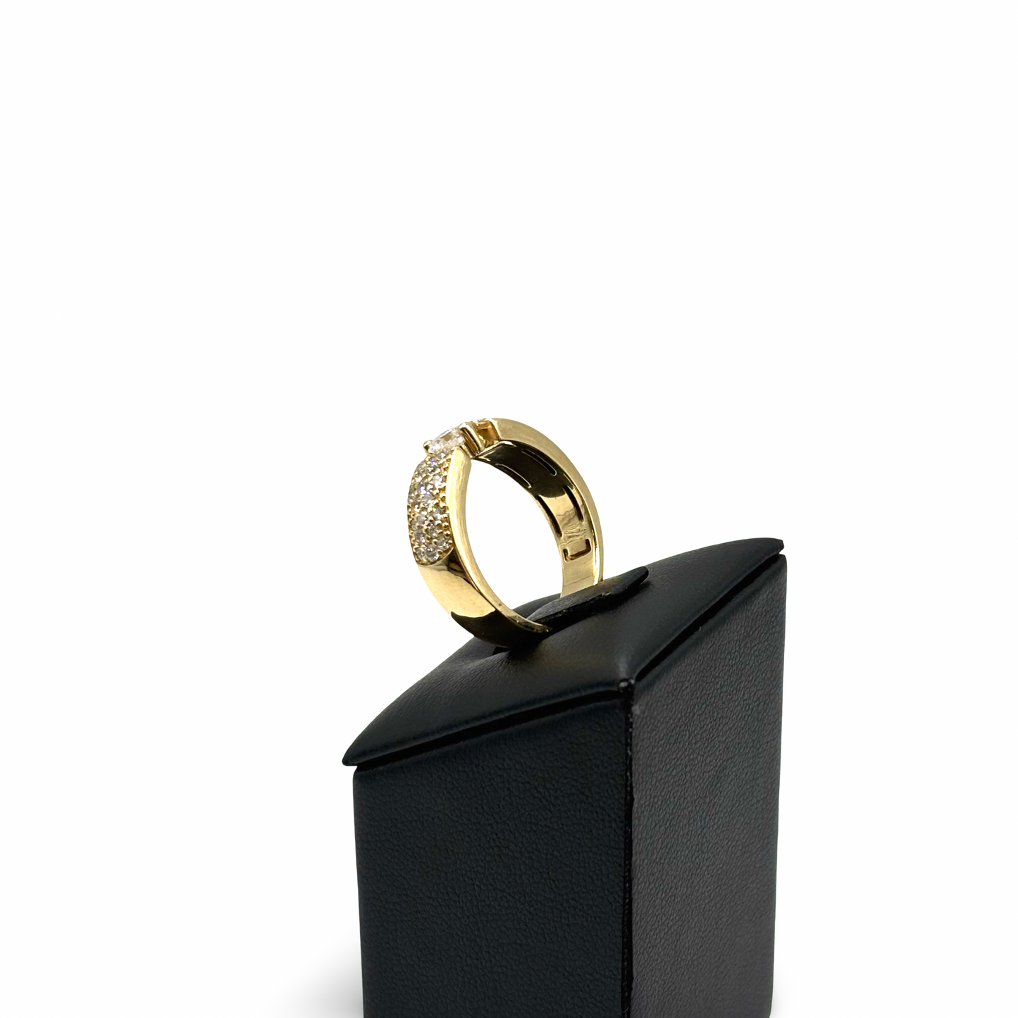 Ring Solitär Gelbgold 585 / 14kt Brillanten