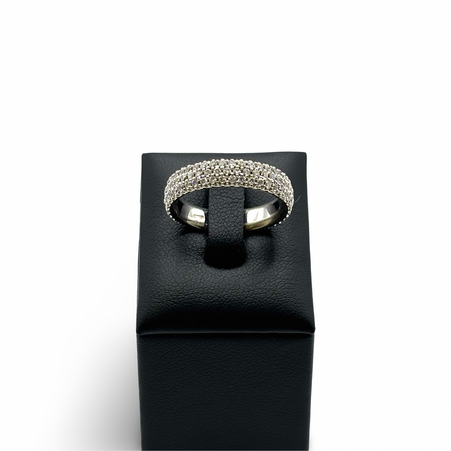 Ring Paveé Weißgold 750 / 18kt Brillanten