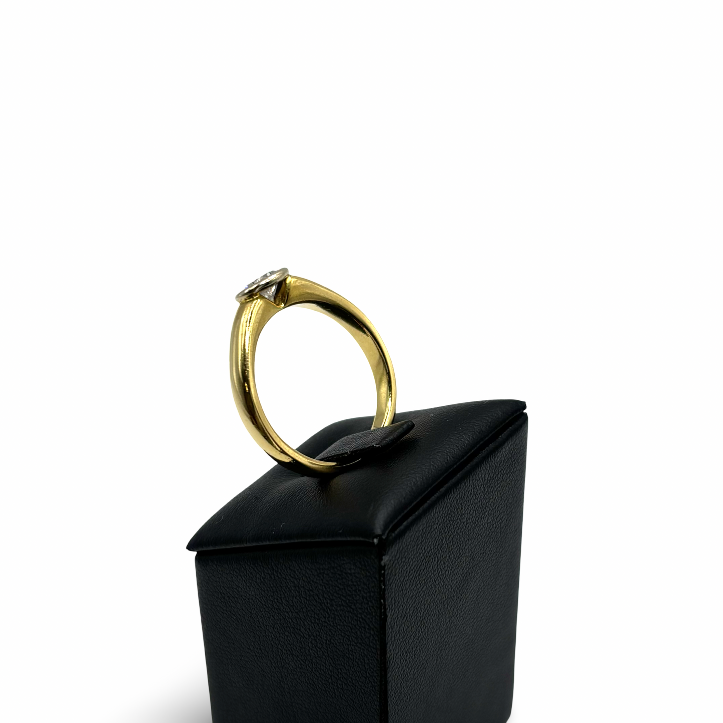 Ring Solitär Gelbgold 750 / 18kt Brillant