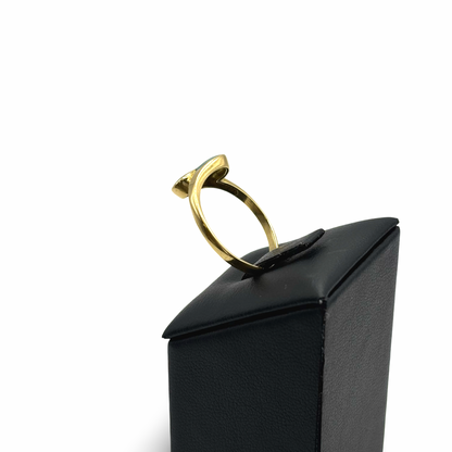 Ring Gelbgold 585 / 14kt synthetische Steine