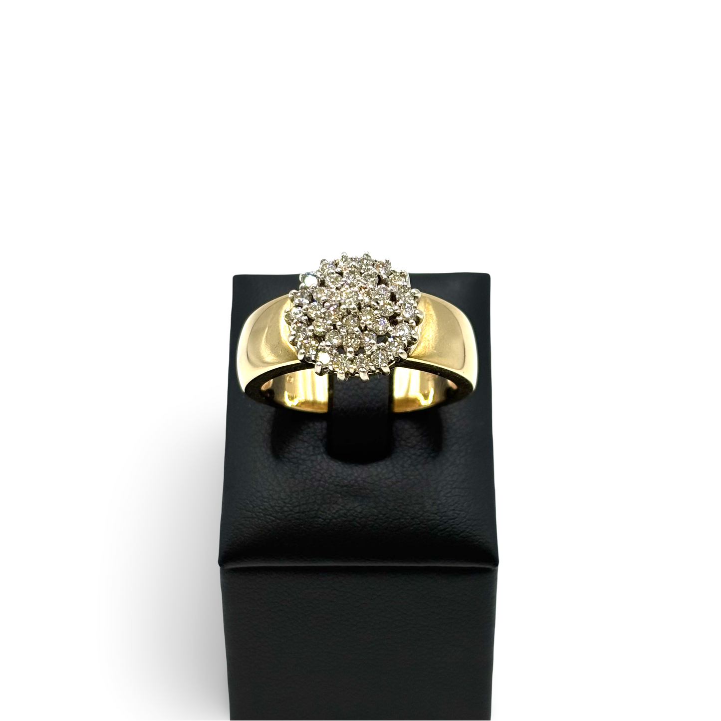 Ring Gelbgold 585 / 14kt Diamant Krone