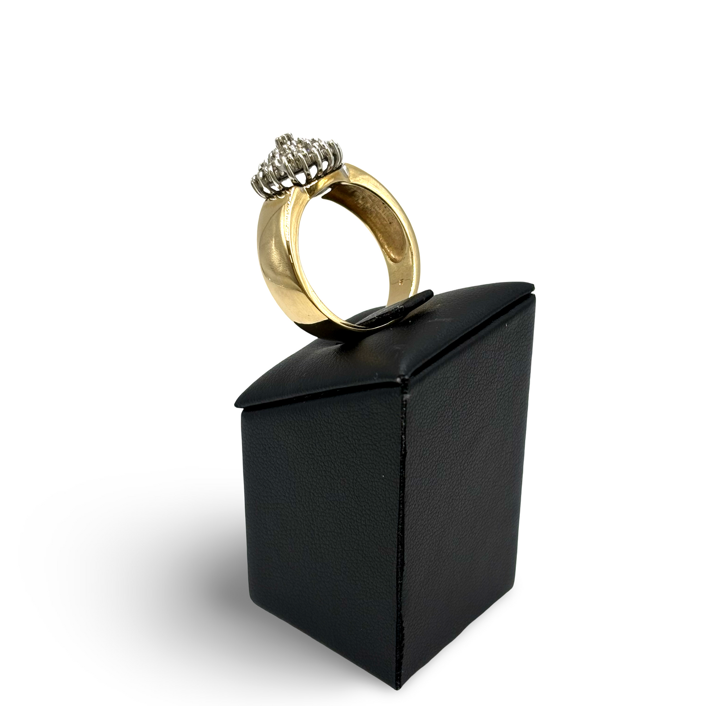 Ring Gelbgold 585 / 14kt Diamant Krone