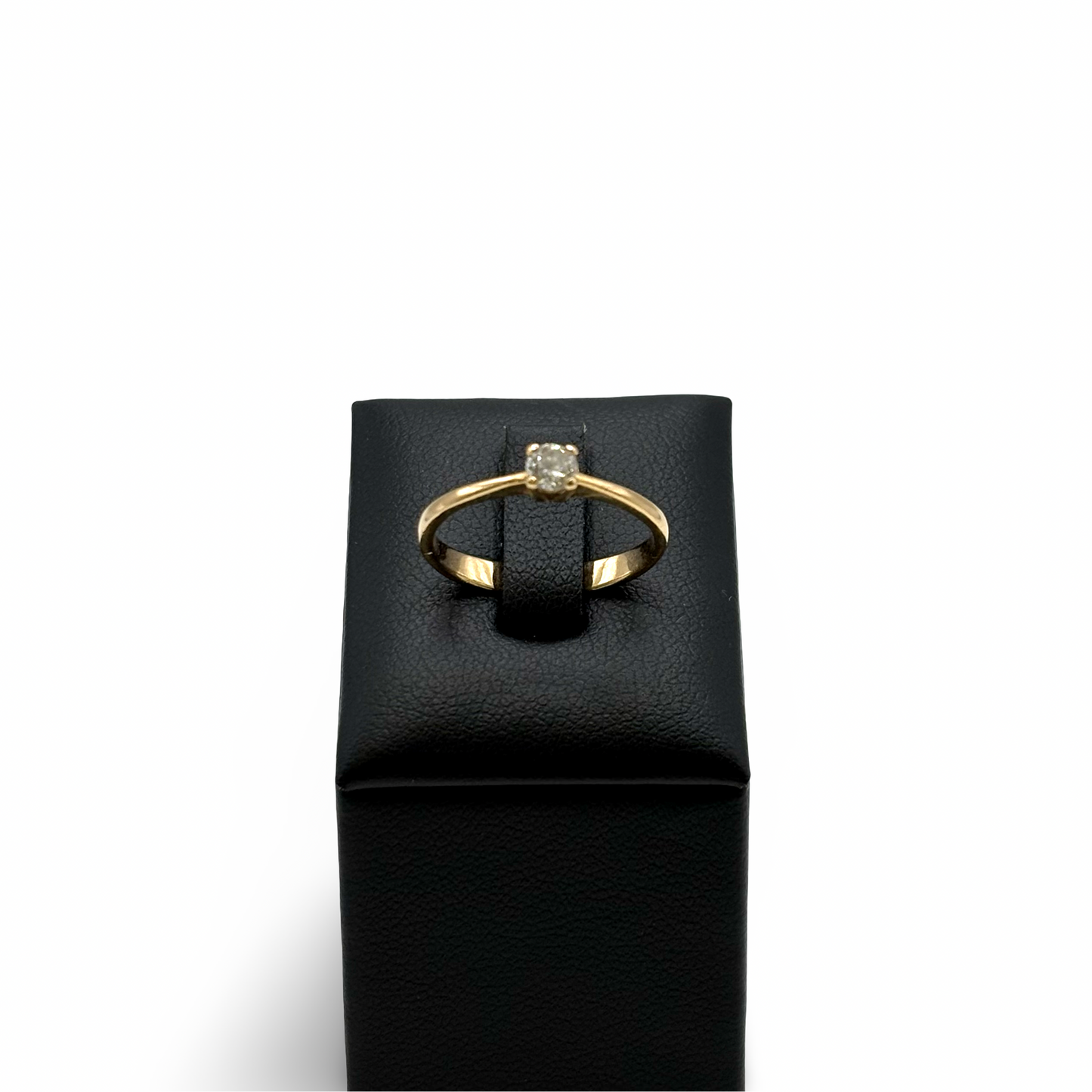 Ring Solitär Roségold 585 / 14kt Diamant