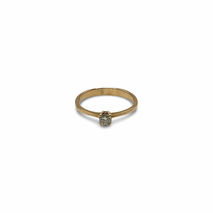 Ring Solitär Roségold 585 / 14kt Diamant