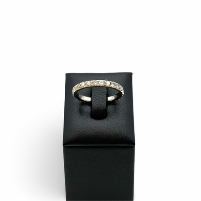Ring Memoire Weißgold 585 / Diamanten