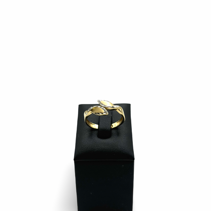 Ring Blätter Gelbgold 585 / 14kt
