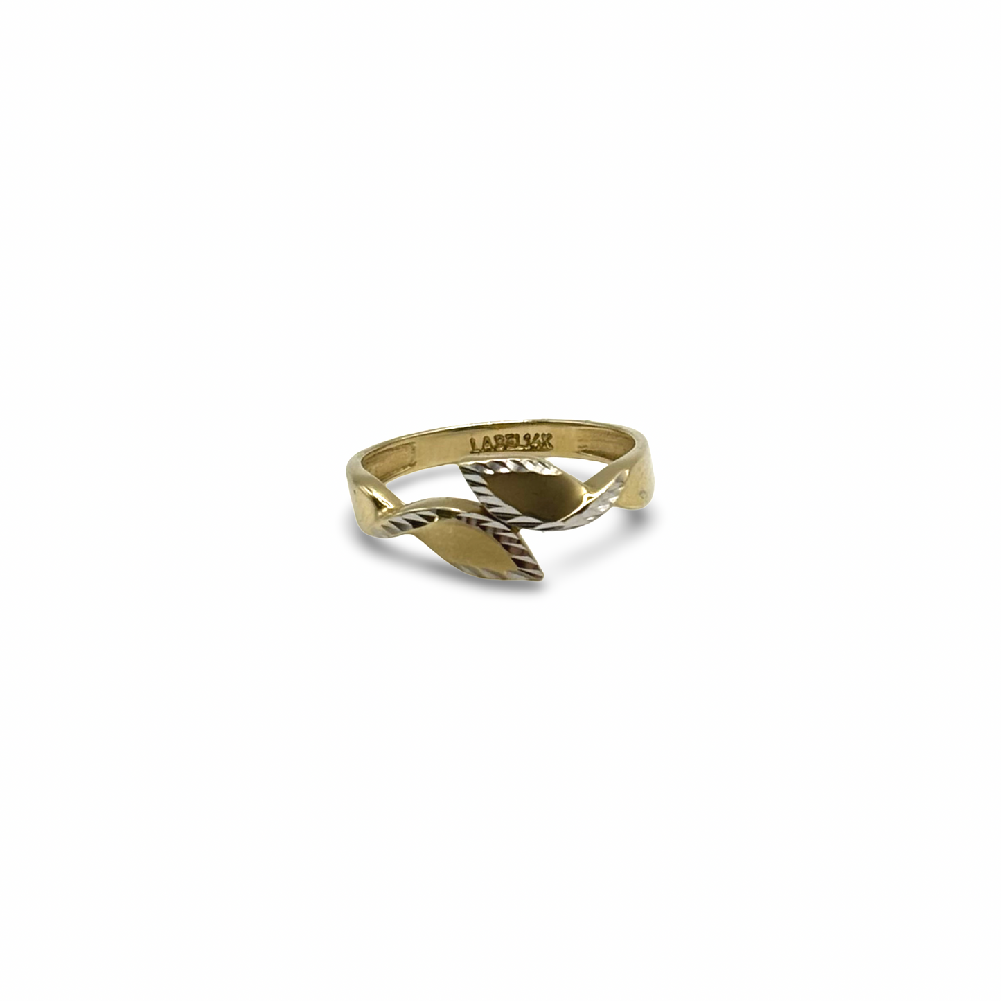 Ring Blätter Gelbgold 585 / 14kt